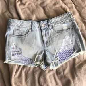 Like new express cutoff shorts sz4